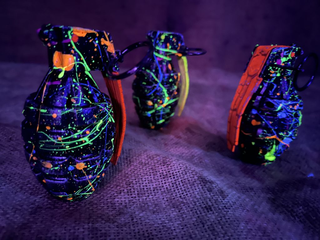 Grenade prop Custom Character Halloween Costumes ScreenReady HorrorWear